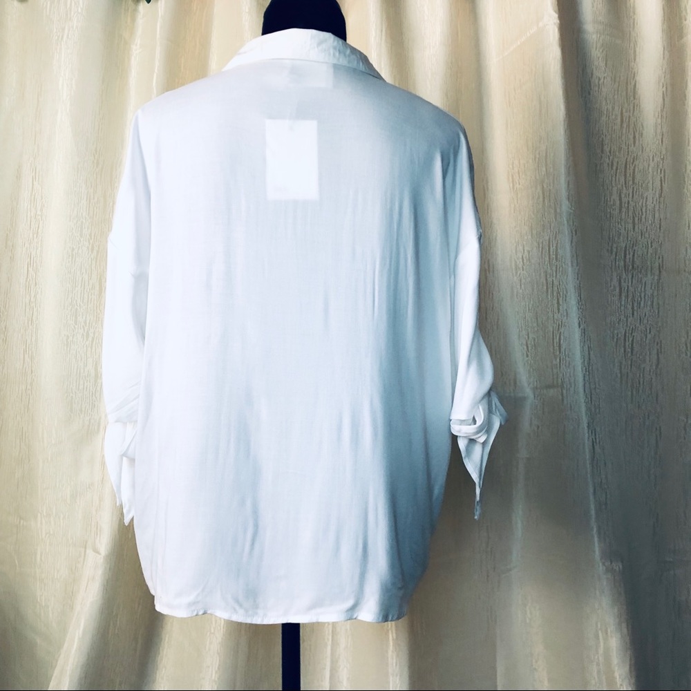 White Button down Shirt - Picture 3 of 5